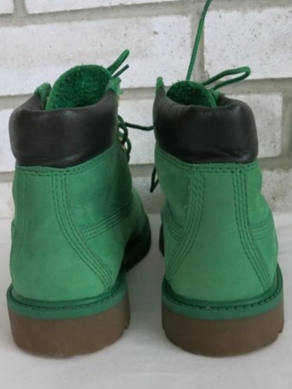 Timberland Nubuck Leather High Top Hiking Outdoor Footwear Kid's Child's Boots 3 - Picture 4 of 8